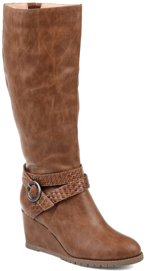 brekka covered wedge boot