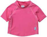 Thumbnail for your product : i play. Short Sleeve Rashguard in Hot Pink