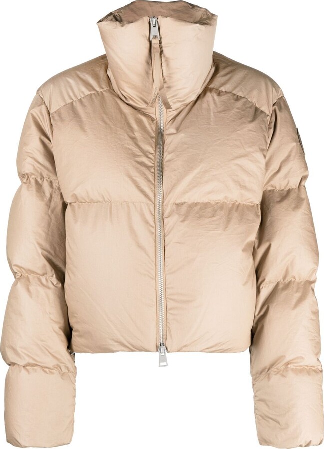 Canada Goose Junction Cropped down jacket - ShopStyle