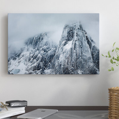 'Lac d'Anterne; Sixt-Passy Nature Preserve; Haute-Savoie; France' Photographic Print on Canvas