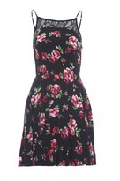 Thumbnail for your product : AX Paris Floral String Strap Skater Dress