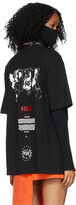 Thumbnail for your product : Hood by Air Black Graphic 'International' T-Shirt