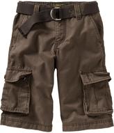 Thumbnail for your product : Old Navy Boys Belted Cargo Shorts