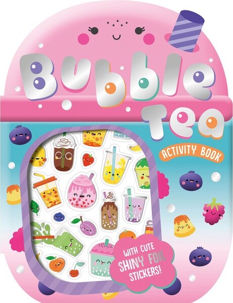 Make Believe Ideas ShinyStickersBubbleTeaColoring/Activity-byAlexandraRobinson(BoardBook)