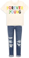 Thumbnail for your product : DL1961 Girl's Distressed Boyfriend Jeans
