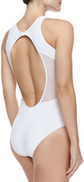 Thumbnail for your product : Oye Swimwear Elvira Sheer Wrapped One-Piece Swimsuit