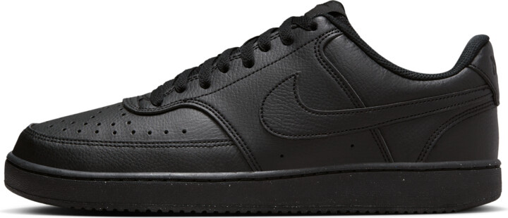 Nike Men's Court Vision Low Next Nature Shoes in Black | DH2987-002