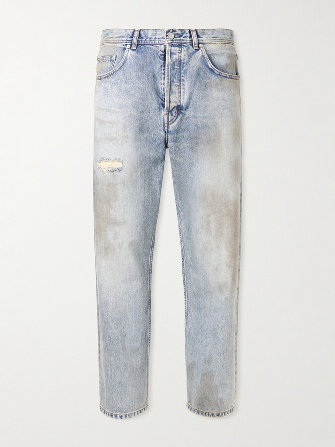 Enfants Riches Deprimes Straight-Leg Distressed Jeans