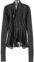Thumbnail for your product : Rick Owens Lilies Lilies Stretch-Mesh Top