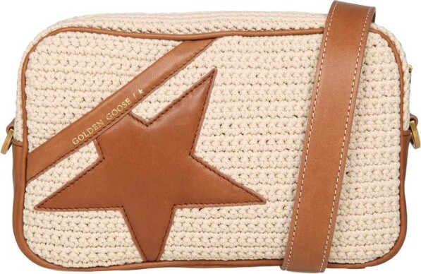 Golden Goose Star Patch Zipped Shoulder Bag