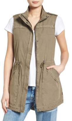 levi's drawstring utility vest