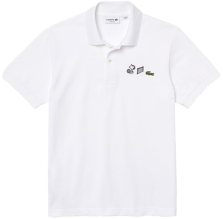 Lacoste White Men's Short Sleeve Shirts | Shop the world's largest 