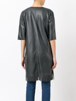 Thumbnail for your product : Urban Code Urbancode fringed short-sleeved coat