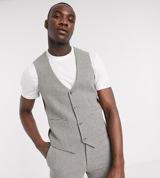houndstooth vest mens
