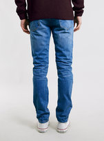 Thumbnail for your product : Topman Mid Wash Classic Skinny Jeans