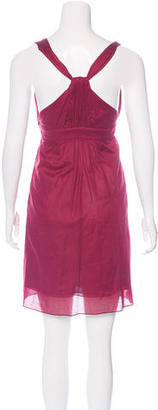 Burberry Sleeveless Mini Dress