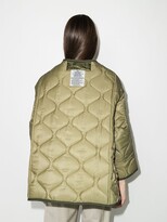 Thumbnail for your product : The Frankie Shop Teddy oversized quilted jacket