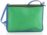 Thumbnail for your product : Loewe Double Zip Flat Crossbody Bag Leather Small