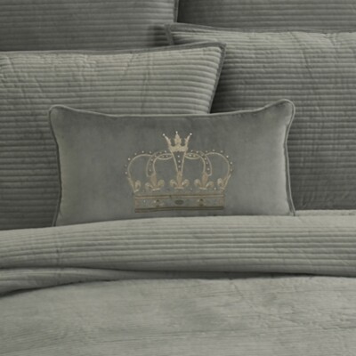 J. Queen New York Townsend Pillow Crown Boudoir