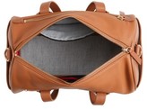 Thumbnail for your product : ED Ellen Degeneres Mini Carml Leather Barrel Bag - Brown