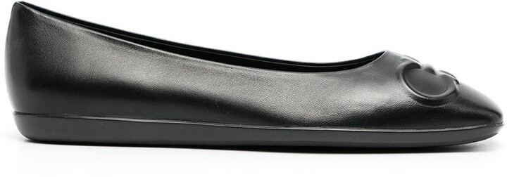 Salvatore Ferragamo Flat shoes Black - ShopStyle