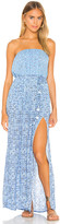 Thumbnail for your product : Poupette St Barth Mara Strapless Maxi Dress