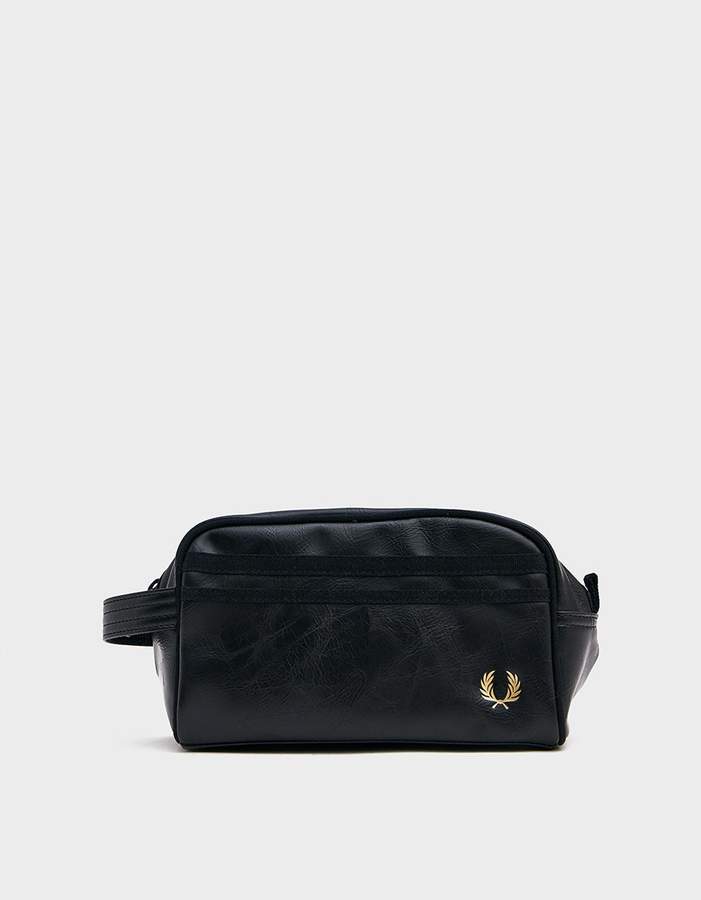 fred perry tumbled shoulder bag