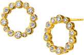 Thumbnail for your product : Syna Cosmic Diamond Circle Stud Earrings