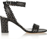 Thumbnail for your product : Tabitha Simmons Leticia perforated leather sandals