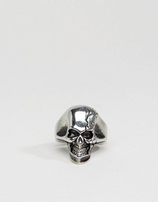 Reclaimed Vintage Inspired Skull Ring