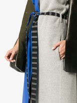 Thumbnail for your product : Esteban Cortazar Patchwork Wool Trench Coat