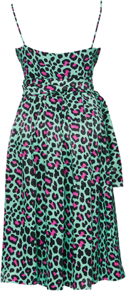 Lena Hoschek Leopard Wrap Dress