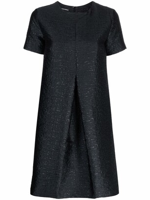 Emporio Armani Inverted-Pleat Dress