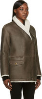 Thumbnail for your product : Yves Salomon Army by Brown Shearling & Fur Coat