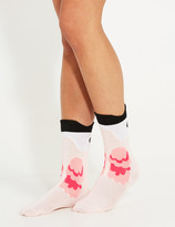 Thumbnail for your product : Dotti Flamingo 3Qr Crew Sock