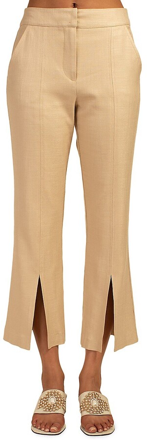 Side Split Crop Trouser | Shop The Largest Collection | ShopStyle UK