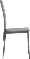 Thumbnail for your product : Argos Home Lido Glass Dining Table & 4 Grey Chairs