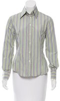 Thumbnail for your product : Etro Striped Button-Up Top