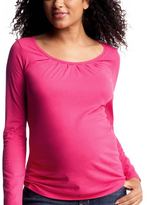 Thumbnail for your product : Gap Pleated scoopneck modal T