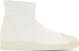 Thumbnail for your product : Rick Owens White adidas by Superstar Boots