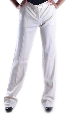 Richmond Women's White Wool Pants