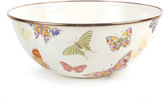 Thumbnail for your product : Mackenzie Childs MacKenzie-Childs White Butterfly Garden Medium Bowl