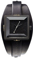 Thumbnail for your product : Vivienne Westwood VV008MBKBK cube stainless steel watch