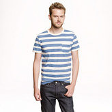 Thumbnail for your product : J.Crew Faded cotton tee in blue stripe