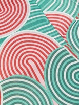 Thumbnail for your product : La DoubleJ Set Of Six Slinky Verde-print Linen Napkins - Green Multi
