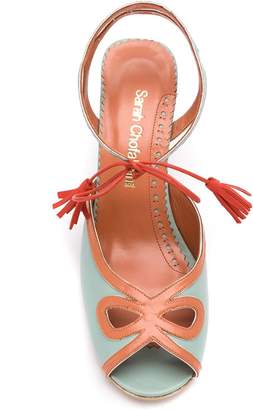 Sarah Chofakian panelled sandals