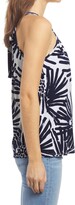Thumbnail for your product : Loveappella Loveapella Tropical Print Halter Top
