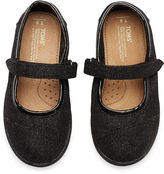 Thumbnail for your product : Toms Silver Glimmer Tiny Mary Janes