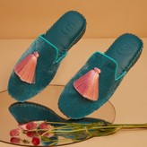 Thumbnail for your product : Not Just Pajama Women Classic Handmade Slipper - Blue