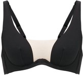 Thumbnail for your product : Myla Wells Street Mesh-insert Soft-cup Bra - Black